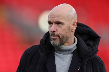 Manchester United 'ın 10. Hag teknik direktörü, 17 Aralık 202' de İngiltere 'nin Liverpool-Manchester United maçında sahaya çıktı.