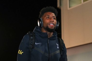 Tottenham Hotspur 'dan Emerson # 12 Premier League maçı sırasında Nottingham Forest, Tottenham Hotspur' a karşı City Ground, Nottingham, İngiltere, 15 Aralık 202 'de geldi.