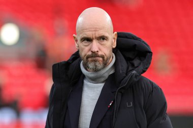 Manchester United 'ın 10. Hag teknik direktörü, 17 Aralık 202' de İngiltere 'nin Liverpool-Manchester United maçında sahaya çıktı.