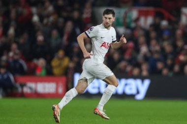 Ben Davies # 33 of Tottenham Hotspur Premier League maçı sırasında Nottingham Forest Tottenham Hotspur 'a karşı City Ground, Nottingham, İngiltere, 15 Aralık 202