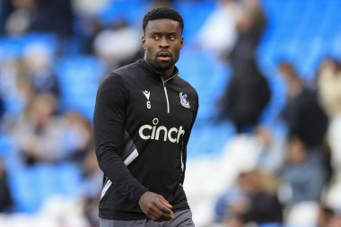 Kristal Saray 'dan Marc Guehi # 6 Premier Lig karşılaşması öncesinde Manchester City, Etihad Stadyumu' nda Crystal Palace 'a karşı 16 Aralık 202