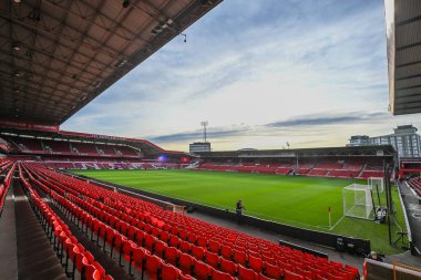 The City Ground, Home of Nottingham Forrest maçı öncesinde Nottingham Forest 'a karşı Bournemouth City Ground, Nottingham, İngiltere, 23 Aralık 202