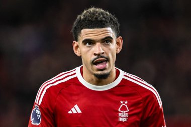 Nottingham Ormanı 'ndan Morgan Gibbs-White Premier League maçı sırasında Nottingham Forest, Bournemouth' a karşı City Ground, Nottingham, Birleşik Krallık 'ta 23 Aralık 202