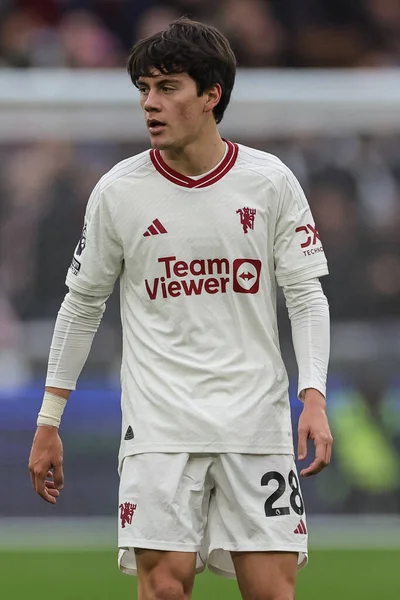 stock image Facundo Pellistri of Manchester United during the Premier League match West Ham United vs Manchester United at London Stadium, London, United Kingdom, 23rd December 202