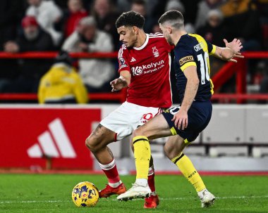 Nottingham Ormanı 'ndan Morgan Gibbs-White Premier League maçı sırasında Nottingham Forest, Bournemouth' a karşı City Ground, Nottingham, İngiltere 'de 23 Aralık 202