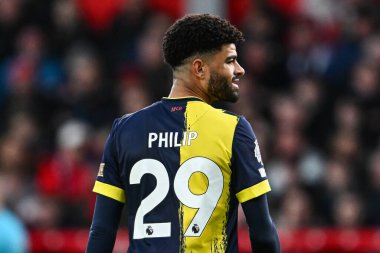 Bournemouth 'dan Philip Billing Premier Lig maçı sırasında Nottingham Forest, Bournemouth' a karşı City Ground, Nottingham, İngiltere, 23 Aralık 202