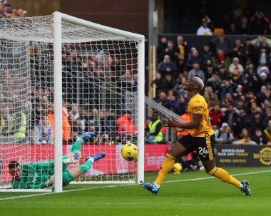 Wolverhampton Wanderers 'dan Toti Gomes, Wolverhampton Wanderers' a karşı oynanan Premier League maçında Wolverhampton Wanderers 'ın Chelsea' ye karşı oynadığı 24 Aralık 202 'de Wolverhampton, İngiltere' deki