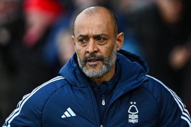 Nuno Esprito Santo Nottingham Ormanı Müdürü Premier Lig maçından önce Nottingham Forest, Bournemouth 'a karşı City Ground, Nottingham, İngiltere, 23 Aralık 2023