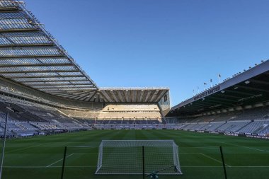 Premier Lig karşılaşması öncesinde St James Park 'ın generali Newcastle United ile Nottingham Ormanı arasındaki St. James' s Park, Newcastle, 26 Aralık 2023