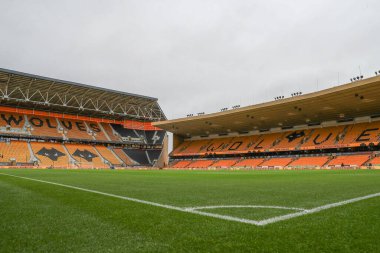 Wolverhampton Wanderers 'ın evi olan Molineux' nun genel görünümü, Premier League karşılaşması öncesinde Wolverhampton Wanderers Chelsea 'ye karşı Molineux, Wolverhampton, Birleşik Krallık, 24 Aralık 202