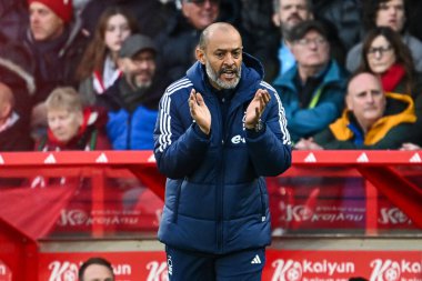 Nottingham Ormanı 'nın Nuno Esprito Santo Müdürü, Nottingham Forest' a karşı Bournemouth 'un 23 Aralık 2023' te oynadığı Premier League maçında onun tarafını cesaretlendiriyor.