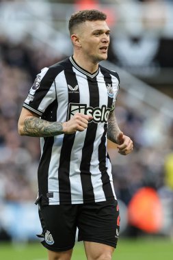 Newcastle United 'dan Kieran Trippier Premier League maçı sırasında Newcastle United, Nottingham Ormanı' na karşı St. James 's Park, Newcastle, 26 Aralık 202