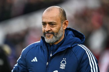 Nuno Esprito Santo Nottingham Ormanı Müdürü Premier Lig maçından önce Nottingham Forest, Bournemouth 'a karşı City Ground, Nottingham, İngiltere, 23 Aralık 2023