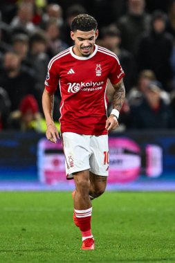 Nottingham Ormanı 'ndan Morgan Gibbs-White Premier League maçı sırasında Nottingham Forest, Bournemouth' a karşı City Ground, Nottingham, Birleşik Krallık 'ta 23 Aralık 202