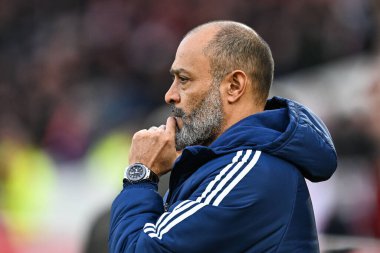 Nuno Esprito Santo Nottingham Ormanı Müdürü Premier Lig maçından önce Nottingham Forest, Bournemouth 'a karşı City Ground, Nottingham, İngiltere, 23 Aralık 2023