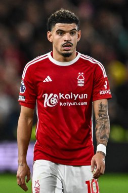 Nottingham Ormanı 'ndan Morgan Gibbs-White Premier League maçı sırasında Nottingham Forest, Bournemouth' a karşı City Ground, Nottingham, Birleşik Krallık 'ta 23 Aralık 202