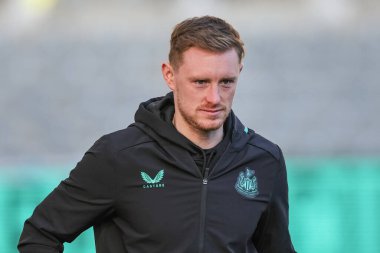 Newcastle United takımından Sean Longstaff, Premier League maçı sırasında St.James 's Park, Newcastle, Birleşik Krallık' ta oynanan Newcastle United - Nottingham Forest maçına geldi.