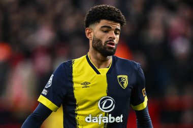 Bournemouth 'dan Philip Billing Premier Lig maçı sırasında Nottingham Forest, Bournemouth' a karşı City Ground, Nottingham, İngiltere, 23 Aralık 202