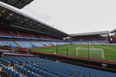 30 Aralık 202 'de Birmingham, Villa Park' ta oynanan Premier Lig karşılaşması öncesinde Villa Park 'ın genel görünümü Aston Villa-Burnley karşılaşması