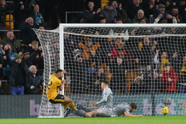 Wolverhampton Wanderers 'dan Matheus Cunha # 12 Premier League maçında Wolverhampton Everton' a karşı Molineux, Wolverhampton, Birleşik Krallık 'ta 30 Aralık 202' de oynanan maçta 2-0 berabere kaldı.