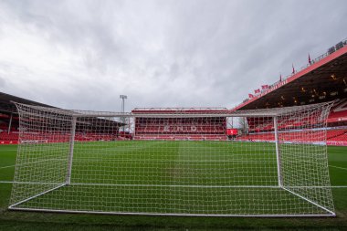 The City Ground, Home of Nottingham Forrest 'ın Premier League maçı sırasında Nottingham Forest' a karşı Manchester United City Ground, Nottingham, İngiltere, 30 Aralık 202