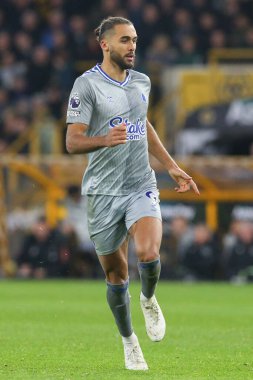 Dominic Calvert-Lewin # 9 Everton Premier Lig maçı sırasında Wolverhampton Wanderers Everton 'a karşı Molineux, Wolverhampton, İngiltere, 30 Aralık 202