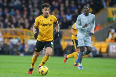 Wolverhampton Wanderers 'dan Joo Gomes 30 Aralık 2023' te Molineux, Wolverhampton 'da Wolverhampton Wanderers' a karşı oynanan Premier League maçında