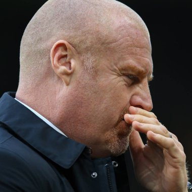 Premier League maçında Everton 'ın Sean Dyche teknik direktörü Wolverhampton Everton' a karşı Molineux, Wolverhampton, Birleşik Krallık, 30 Aralık 202