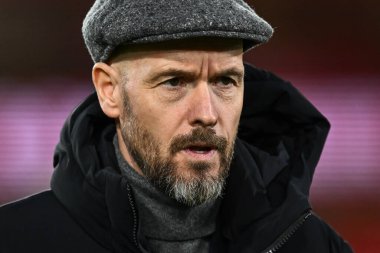 Manchester United 'ın 10. Cadılık Müdürü, 30 Aralık 202' de Nottingham Forest 'a karşı Manchester United Premier Lig karşılaşması öncesinde City Ground, Nottingham' a geldi.