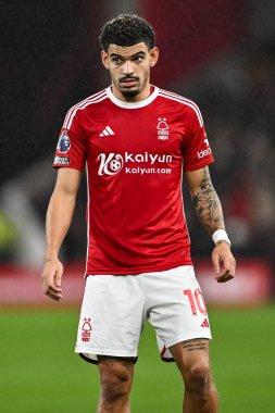 Nottingham Ormanı 'ndan Morgan Gibbs-White Premier League maçı sırasında Nottingham Forest Manchester United' a karşı City Ground, Nottingham, İngiltere 'de 30 Aralık 202' de