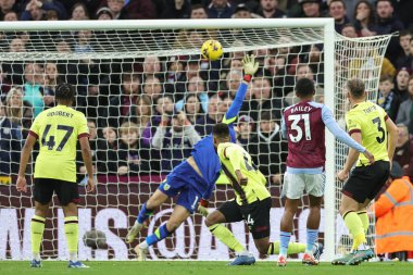 Aston Villa takımından Leon Bailey, 30 Aralık 202 'de İngiltere' nin Birmingham kentinde oynanan Premier League maçında Aston Villa-Burnley maçında 1-0 berabere kaldı.