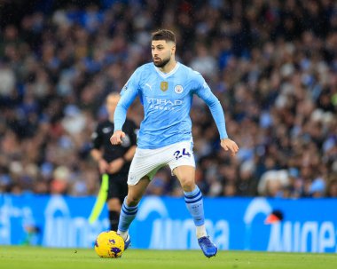 Manchester City 'den Joko Gvardiol 30 Aralık 2023 tarihinde Etihad Stadyumu' nda Manchester City ile Sheffield United arasında oynanan Premier League maçında