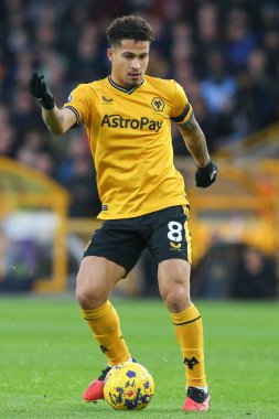 Wolverhampton Wanderers 'dan Joo Gomes 30 Aralık 2023' te Molineux, Wolverhampton 'da Wolverhampton Wanderers' a karşı oynanan Premier League maçında