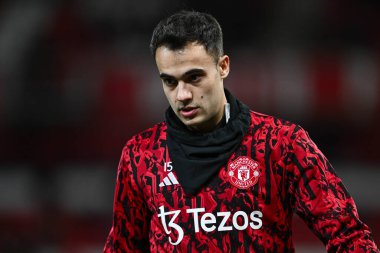 Manchester United takımından Sergio Reguiln, 30 Aralık 2023 'te İngiltere' nin Nottingham City Ground kentinde oynanan Premier League maçı öncesi ısınma maçında Nottingham Forest ile Manchester United arasında oynanacak.