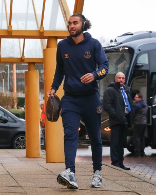Everton 'dan Dominic Calvert-Lewin 30 Aralık 202' de Wolverhampton Wanderers ile Everton arasında oynanan Premier League maçından önce geldi.