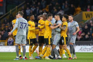 30 Aralık 202 'de Wolverhampton, Wolverhampton, Wolverhampton, Birleşik Krallık' ta oynanan Premier League maçında sinirler gerildi.