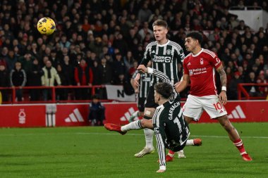 Manchester United takımından Alejandro Garnacho 30 Aralık 202 'de İngiltere' nin Nottingham City Ground kentinde oynanan Premier League maçında gol attı.