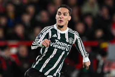 Manchester United takımından Antony, 30 Aralık 202 'de İngiltere' nin Nottingham City Ground kentinde oynanan Premier League maçında Manchester United 'a karşı oynamıştır.