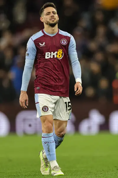 Aston Villa 'dan Lex Moreno Premier Lig maçında Aston Villa, Burnley' e karşı Villa Park, Birmingham, Birleşik Krallık, 30 Aralık 2023