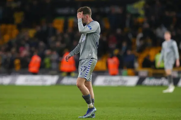 James Garner Everton Reacts His Team Loss Premier League Match — Stock Photo, Image
