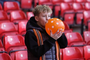 Blackpool taraftarları, Birleşik Krallık 'ın Nottingham Forest-Blackpool maçı sırasında 7 Ocak 2024' te, Birleşik Krallık 'ın Nottingham City Ground kentine geldiler.