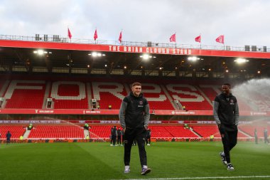 Blackpool 'dan Sonny Carey, Birleşik Krallık' ın Nottingham City Ground, Nottingham, İngiltere 'de oynanan 3.