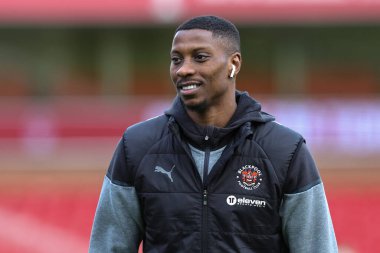 Blackpool 'dan Marvin Ekpiteta, Birleşik Krallık' ın Nottingham Forest-Blackpool maçı sırasında İngiltere 'nin Nottingham kentinde oynanan 7 Ocak 202 tarihli
