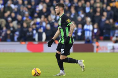 Brighton & Hove Albion 'dan Jakub Moder, 6 Ocak 202 tarihinde Birleşik Krallık' ın Bet365 Stadyumu 'nda oynanan üçüncü tur karşılaşmasında Stoke City, Brighton ve Hove Albion' a karşı.