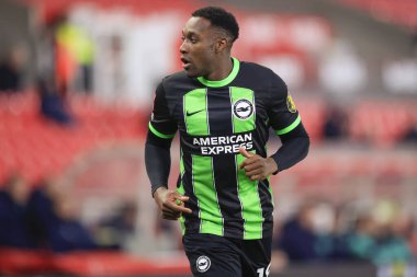 Brighton & Hove Albion takımından Danny Welbeck, 6 Ocak 202 'de Birleşik Krallık' ın Bet365 Stadyumu 'nda oynanan 3. tur karşılaşmasında Stoke City ve Hove Albion' a karşı oynadı.