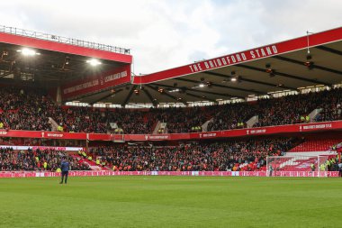 Birleşik Krallık 'ın Nottingham Forest-Blackpool maçında oynanan Emirates FA Cup Üçüncü Raundunda Blackpool taraftarları 7 Ocak 202' de City Ground, Nottingham 'da karşı karşıya geldiler.