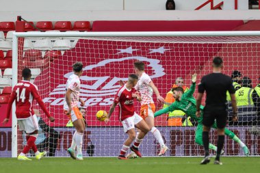Nottingham Ormanı 'ndan Nicols Domnguez, 7 Ocak 2024 tarihinde Nottingham City Ground, Nottingham, İngiltere' de oynanan Emirates FA Kupası üçüncü tur karşılaşmasında 1-2 berabere kaldı.