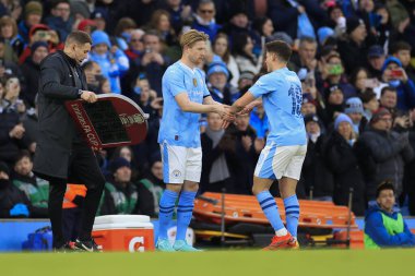 Manchester City 'den Kevin De Bruyne, Manchester City' nin 7 Ocak 202 'de Etihad Stadyumu' nda oynanan FA Cup Üçüncü Raund karşılaşmasında Manchester City ile Huddersfield Town 'un yerine oyuna girdi.