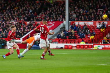 Blackpool 'dan Jordan Lawrence-Gabriel, Birleşik Krallık' ın Nottingham şehrinde oynanan ve 7 Ocak 202 tarihinde oynanan, Nottingham Forest 'a karşı oynanan üçüncü tur karşılaşmasında 1-0 berabere kaldı.