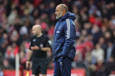 Nuno Esprito Santo, Nottingham Ormanı teknik direktörü Emirates FA Cup üçüncü tur karşılaşmasında Nottingham Forest 'a karşı Blackpool City Ground, Nottingham, İngiltere, 7 Ocak 2024